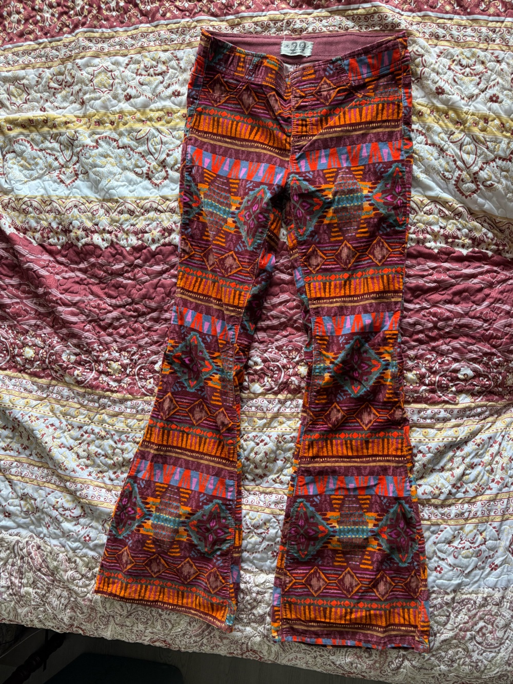 We the free Patterned corduroy Pants